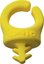 Yellow Big Cable Management Device for 3/8"-16 Threaded Holes (3-Pack)