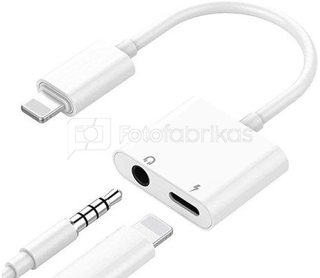 fout Veroorloven Slagschip iPhone Lightning to 3.5 mm Headphone Jack Adapter (double) - Cable / Adapter  - Cables and adapters | Fotofabrikas.lt