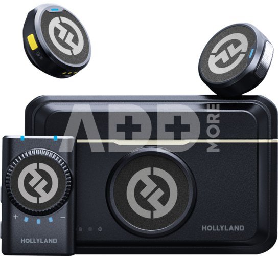 HOLLYLAND LARK M2 CAMERA - WIRELESS LAVALIER MICROPHONE (DUO