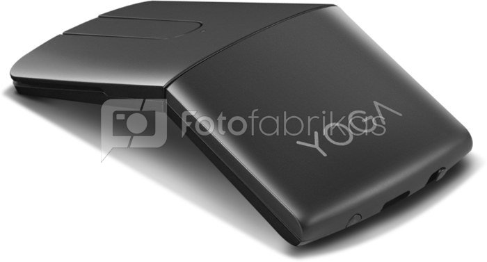 Lenovo Yoga Mouse with Laser Presenter Shadow Black - Pelės kilimėlis -  Computer mice -outofstock