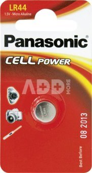 1 Panasonic LR 44 maitinimo elementai