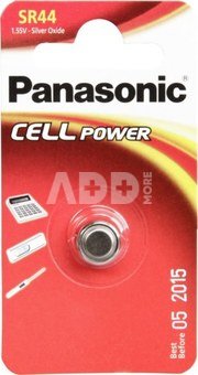 1x Panasonic SR-44 maitinimo elementai