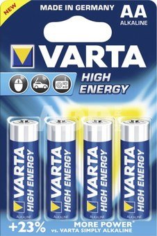 100x4 Varta High Energy Mignon AA LR 6 PU master box
