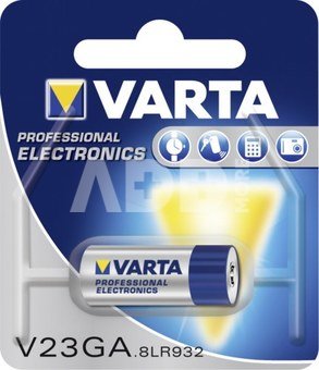 10x1 Varta electronic V 23 GA Car Alarm 12V PU inner box