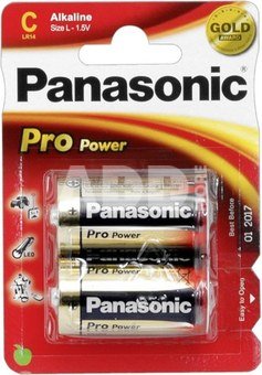 12x2 Panasonic Pro Power LR 14 Baby maitinimo elementai