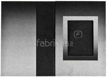 1x100 Daiber Folders Passport Photograph black/silver 31x42 mm