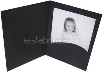 1x100 Daiber Portrait folders Profi-Line 10x15 black