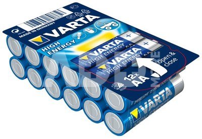 1x12 Varta High Energy AA LR 6 Ready-To-Sell Tray Big Box