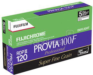1x5 Fujifilm Provia 100 F 120 New