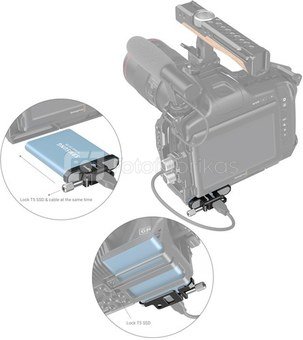 SmallRig 3300 T5 SSD Cable Clamp for BMPCC 6K Pro