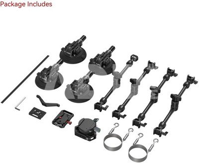 4-Arm Suction Cup Camera Mount Kit SC-15K 3565