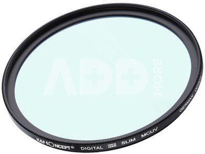 49mm MC-UV Filter, Slim, Green Multi-coated, German Optics