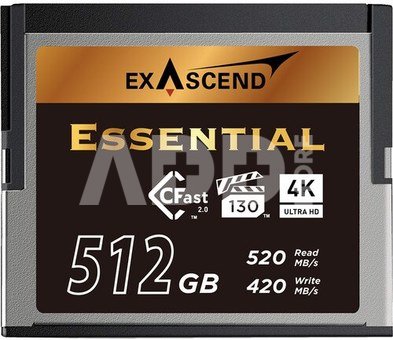 512GB CFX Series CFast 2.0 Memory Card