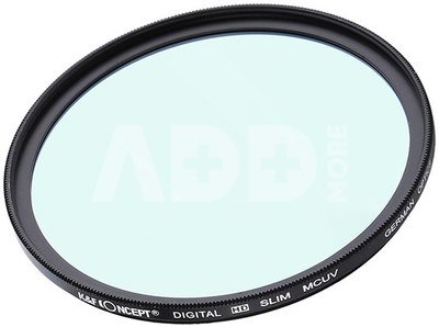 52MM MC-UV Filter, Slim, Green Multi-coated, German Optics