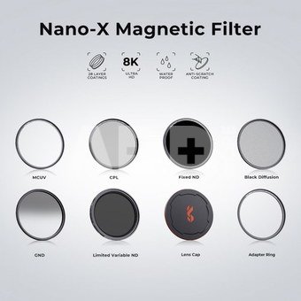 55mm Magnetic ND1000 Filter