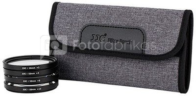 JJC 58mm Close Up Macro Filter Kit (+2, +4, +8, +10)