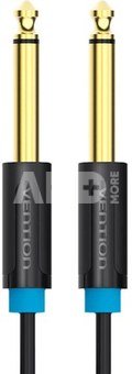 6.35mm TS Audio Cable 0.5m Vention BAABD Black