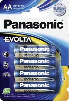 60x4 Panasonic Evolta LR 6 Mignon maitinimo elementai