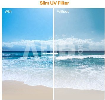 62MM MC-UV Filter, Slim, Green Multi-coated, German Optics
