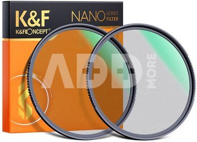 72mm Black Diffusion 1/4 & 1/8 Filter Kit Dream Cinematic Effect - Nano-X