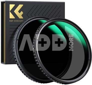 72mm Variable ND Filter Kit 2pcs ND2-32 & ND32-512