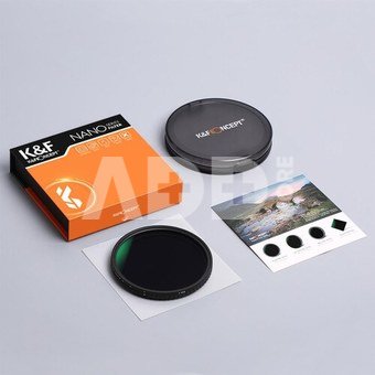 77mm Nano-X Variable/Fader ND Filter, ND32-ND521, W/O Black