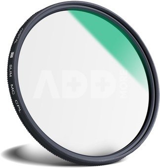 K&F Concept 82MM CPL, Slim, Green Coated
