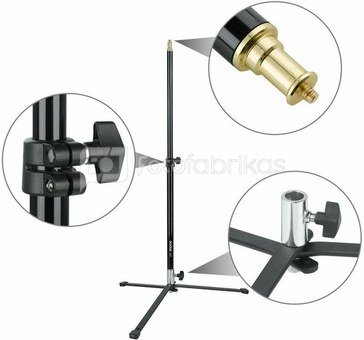Godox  90F Foldable Floor Light Stand with Removable Base