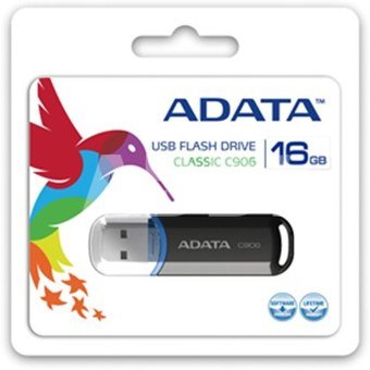 A-DATA Classic C906 16GB Black USB Flash Drive, Retail
