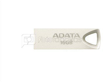 A-DATA FlashDrive AUV210 16GB Metal Golden USB 2.0 Flash Drive, Retail