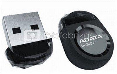 A-DATA Miniature AUD310 64GB Black USB 2.0 Flash Drive
