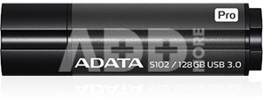 A-DATA S102 Pro Effortless Upgrade 128GB Titanium grey Speed USB 3.0 Flash Drive