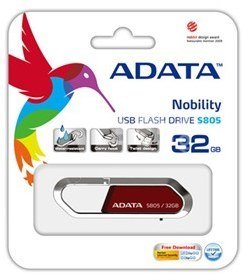 A-Data S805 8 GB, USB 2.0, Red