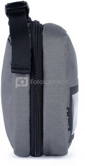 F Stop Accessory Pouch Small Gargoyle (Grey) Black Zipper