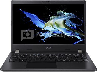 Acer TravelMate P2 TMP214-52-371H Black, 14 ", IPS, FHD, 1920 x 1080 pixels, Anti-glare, Intel Core i3, i3-10110U, 4 GB, DDR4 SDRAM, SSD 128 GB, Intel UMA, No Optical Drive, Windows 11 Home, 802.11ax, Bluetooth version 5.0, Keyboard language English, Warranty 36 month(s), Battery warranty 12 month(s)