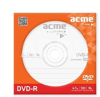 ACME DVD-R 120min/4,7 GB 16X Paper sleeve
