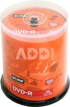 ACME DVD-R 4.7GB 16X 100pack cake box