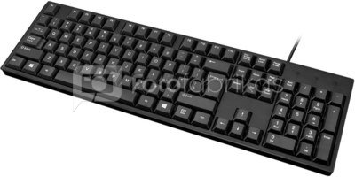 Acme KS06 Wired, Keyboard layout EN, USB, Black