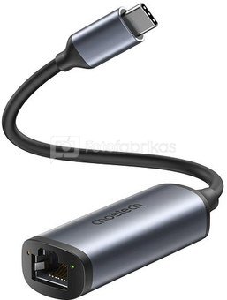 Adapteris CHOETECH USB C - RJ45, 2.5G Gigabit Ethernet