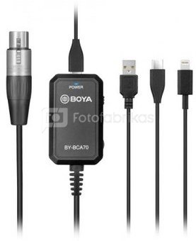Adapteris XLR to mobile BOYA BY-BCA70