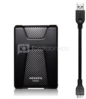 ADATA HD650 2000 GB, 2.5 ", USB 3.1 (backward compatible with USB 2.0), Black