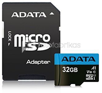 ADATA microSDHC UHS-I Class 10 32GB Premier with Adapter A1
