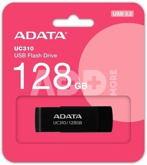 ADATA UC310 128GB USB Flash Drive, Black ADATA