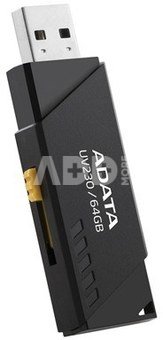 ADATA UV230 64 GB, USB 2.0, Black