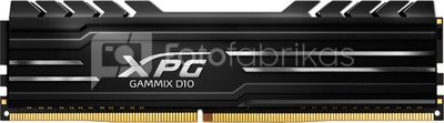 ADATA XPG GAMMIX D10 8 GB, DDR4, 3600 MHz, PC/server, Registered No, ECC No, 1x8 GB
