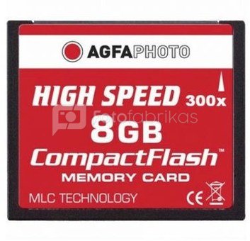 AGFAPHOTO CF 8GB 233x (be pakuotės)