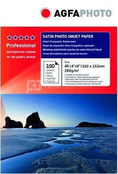 Agfaphoto photo paper 10x15 Professional Satin 260g 100 sheets