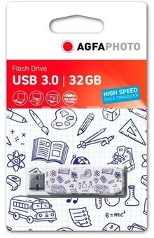 AgfaPhoto USB 3.0 Gen 1 32GB Motiv Schule