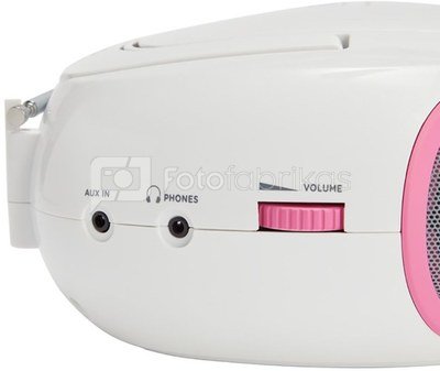 Aiwa BBTU-300PK pink/white