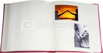 Album B100PG Classic Cream, красный + фотоуголки 2x500 шт.